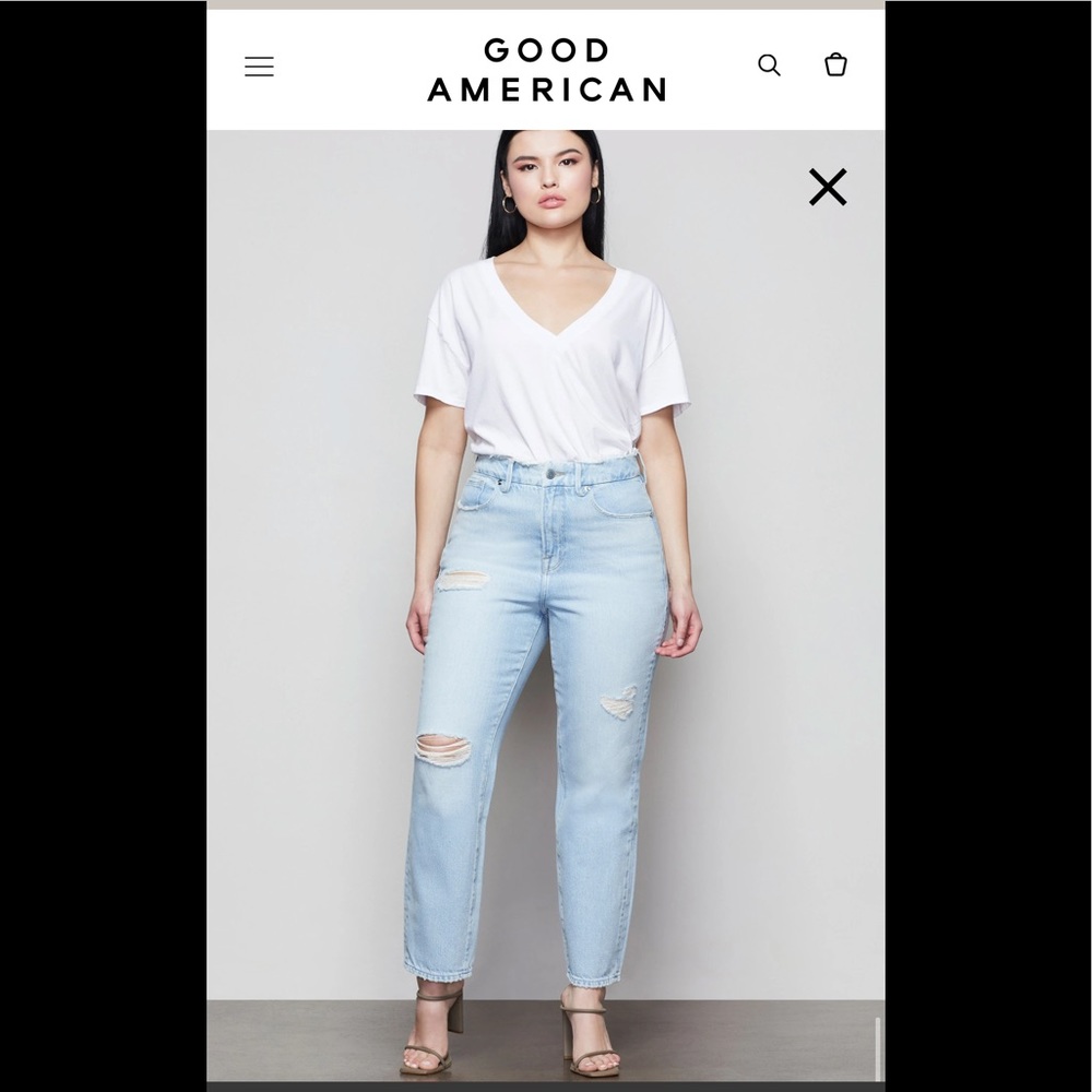 Good American Good Vintage High Rise Jeans